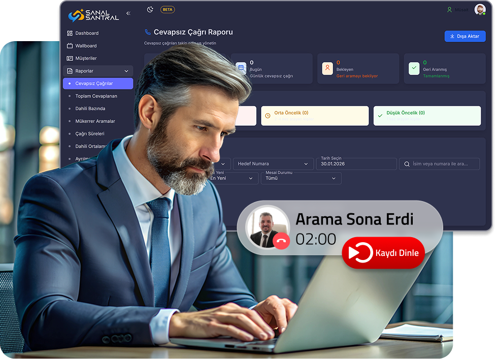 Raporlama Ekranı